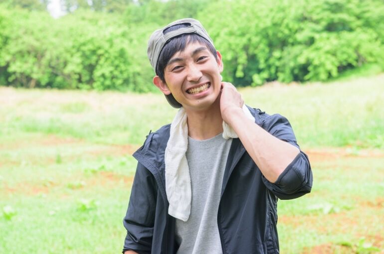 男性農業